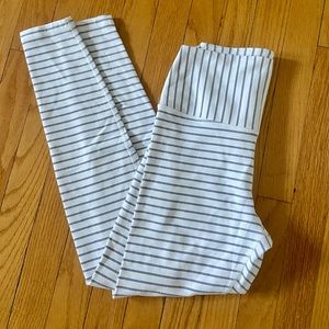 Glyder Metallic Striped Leggings
